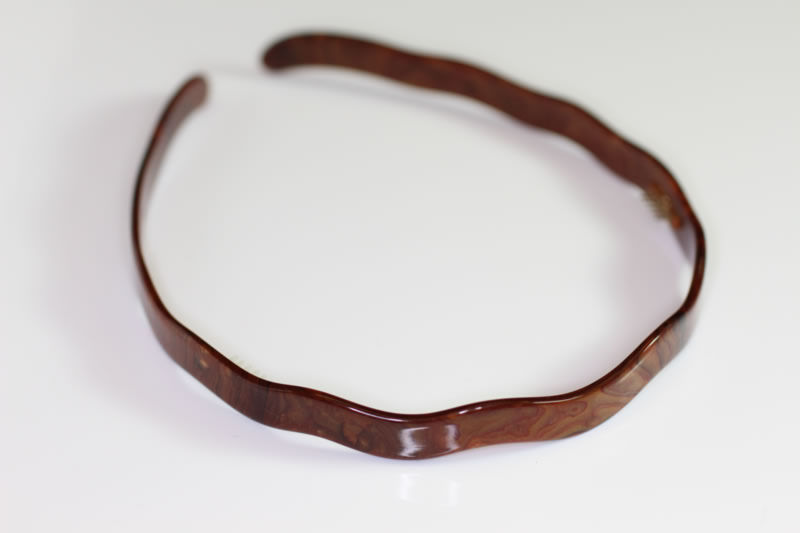 Handmade Wavy Headband - 10mm - Various Finishes