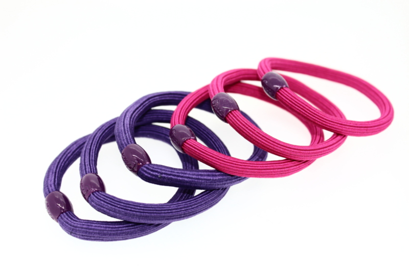 Extra Thick Snag Free Elastics x6 - Various Colours