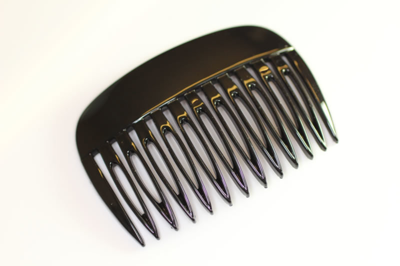 7cm Plain Top Side Comb x2 - Various Finishes