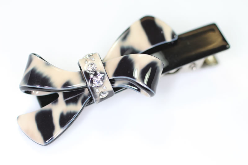 4.5cm Handmade Bow Design Croc Clip