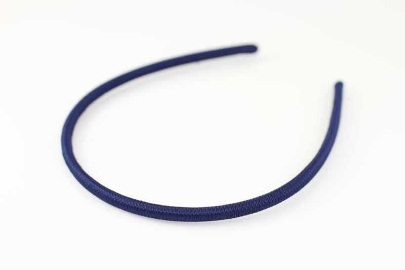 Stitched Mini Fabric Headband - 6mm - Various Colours