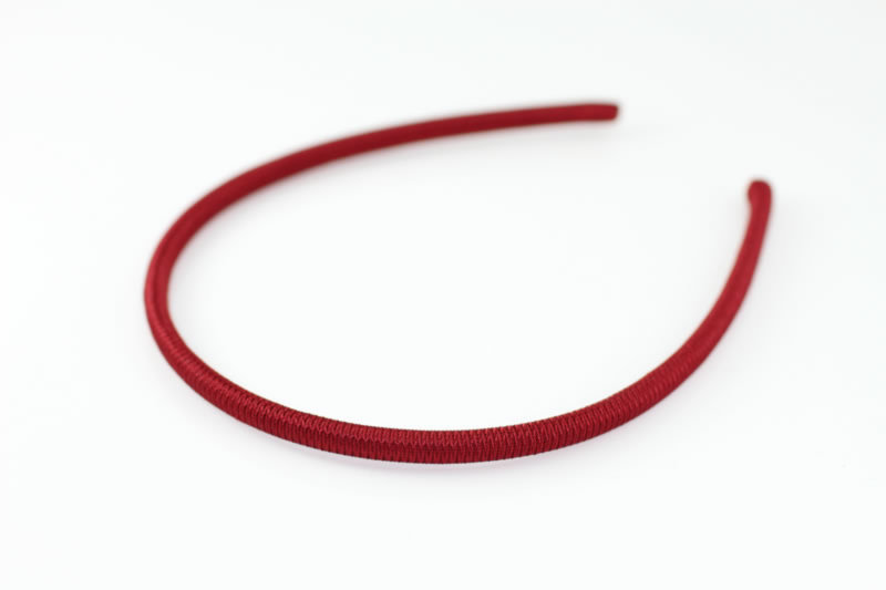 Stitched Mini Fabric Headband - 6mm - Various Colours