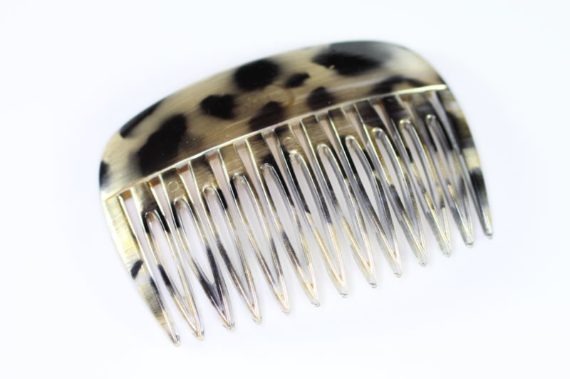7cm Plain Top Side Comb - Various Finishes