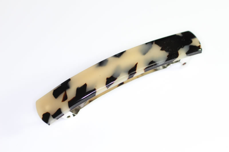 8cm Handmade Barrette - Tortoiseshell - 8cm Auto Fitting