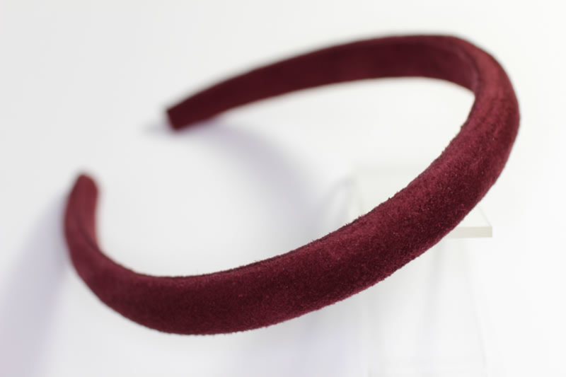 15mm Suede Headband - Various Finishes