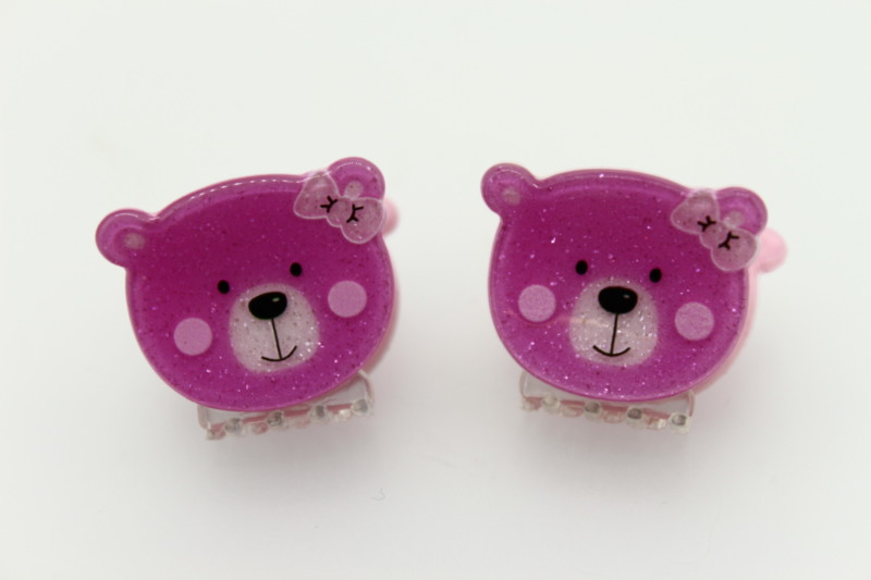 Cute Animal Mini Claw Clip x2