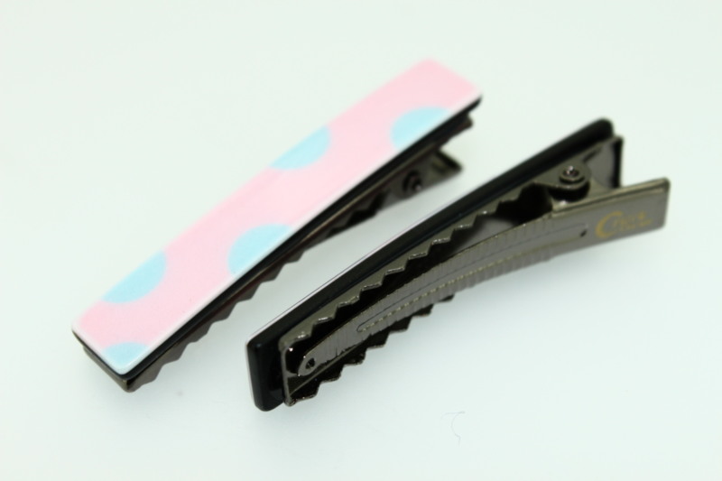 5cm Handmade Croc Clip x2 - Various Finishes