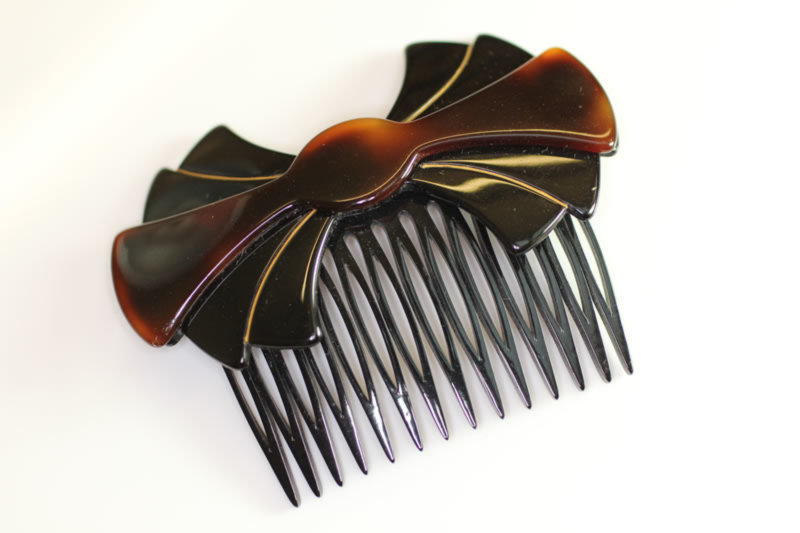 7cm Handmade Bow Top Side Comb