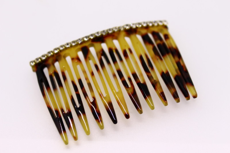 6cm Handmade Crystal Side Comb