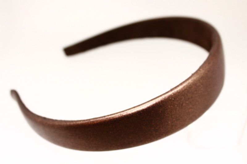 25mm Lambs Leather Headband - Various Finishes