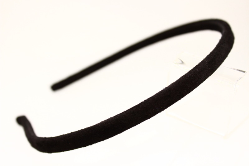 6mm Suede Headband - Various Finishes