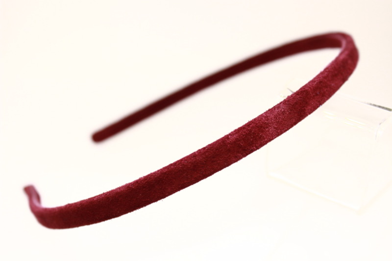 6mm Suede Headband - Various Finishes