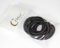 Snag Free Elastics x10 - Black