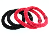 Thick Chenille Elastic x4