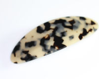 10cm Handmade Oval Barrette - 8cm Auto Fitting