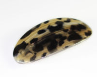 9cm Oval Barrette - Safari