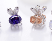 1.5cm Mini Crystal Claw Clip