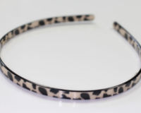 Handmade headband - Leopard Print - 8mm