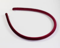 Stitched Velvet Headband - 8mm
