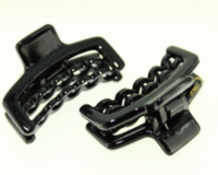 4cm Wavy Edge Claw Clip x2