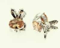 1.5cm Mini Crystal Claw Clip