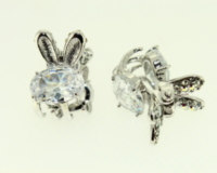 1.5cm Mini Crystal Claw Clip