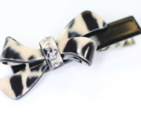 4.5cm Handmade Bow Design Croc Clip