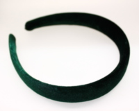 Stitched Velvet Low Padded Headband - 25mm