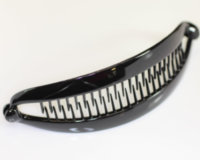 15cm Curved Mane Comb - Black