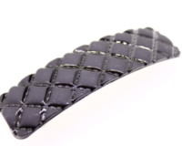 9cm Diamond Lattice Barrette - 7cm Auto Fitting