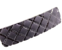 9cm Diamond Lattice Barrette - Various Finishes