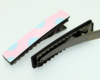 5cm Handmade Croc Clip x2